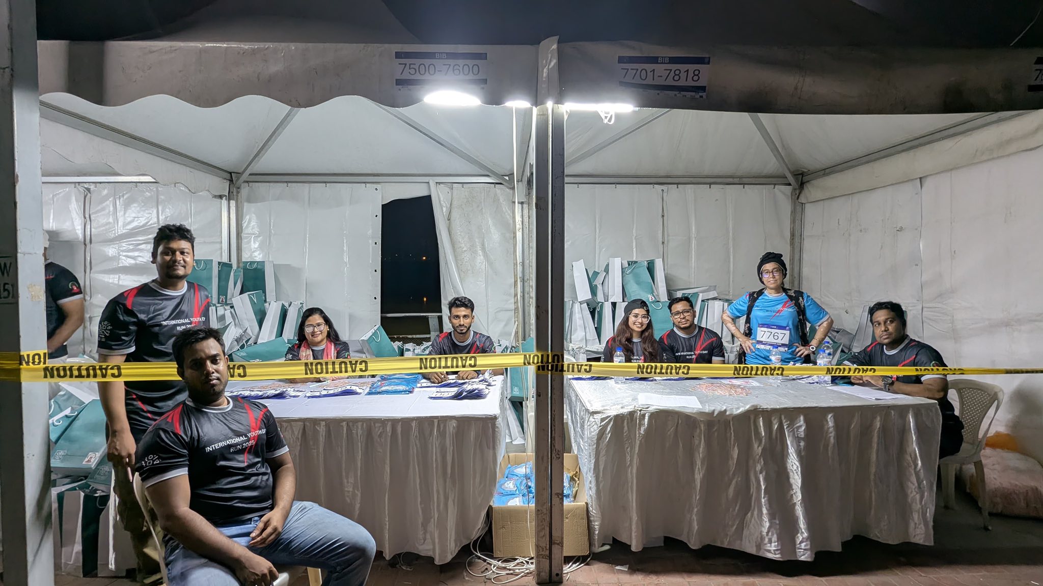 ABCD, joined as passionate volunteers at the International Youth Day Run 2025 at Hatirjheel organized by RHSTEP